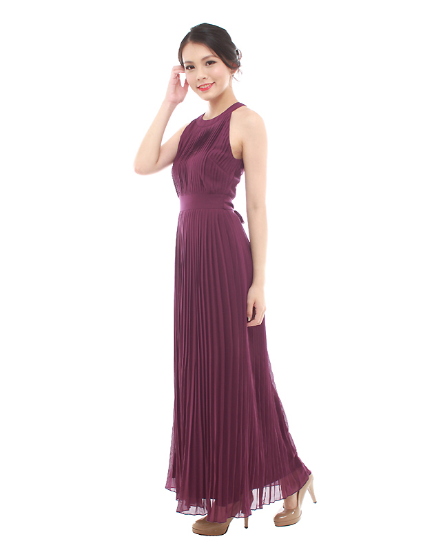 Destiny Maxi Dress in Majestic Purple